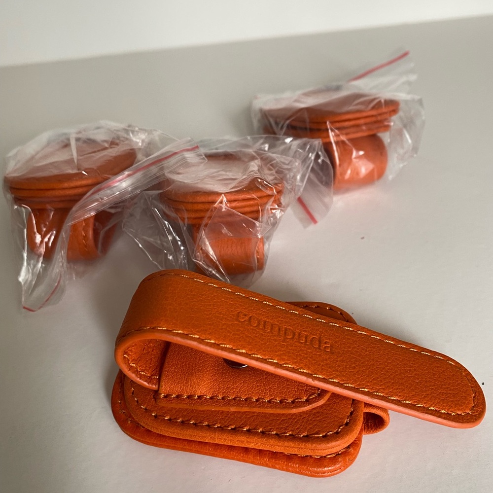4 clips for $10 | Car Sunglasses Clip | Orange car sunglasses clips